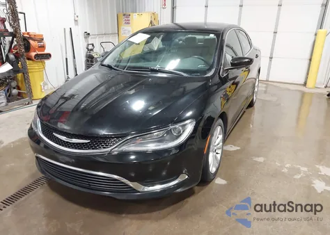 2015 Chrysler 200 Limited from USA, damaged, VIN 1C3CCCAB2FN503244